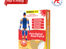 Miếng dán nhiệt giảm đau nóng CốtWells-Heat
